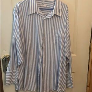 Geoffrey Beene cufflink dress shirt